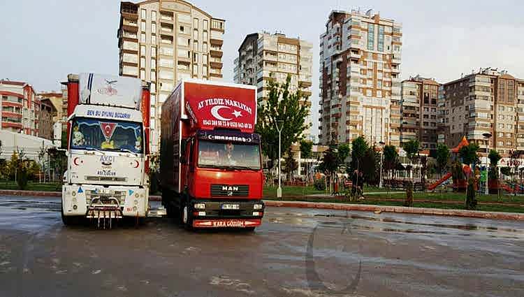 Abidinpaşa nakliye araçlarımız